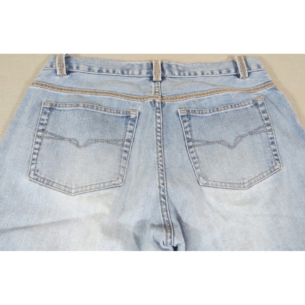 VTG Guess Jeans Mens 31 Light Wash Straight Leg Cotton Denim Classic USA Y2K 90s - Picture 10 of 12